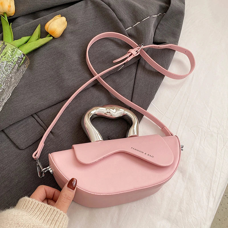 Sewing Thread Solid Soft Shoulder Bags Fashion 2024 High Quality Bags for Women Hasp Interior Compartment Pu Women's Handbags