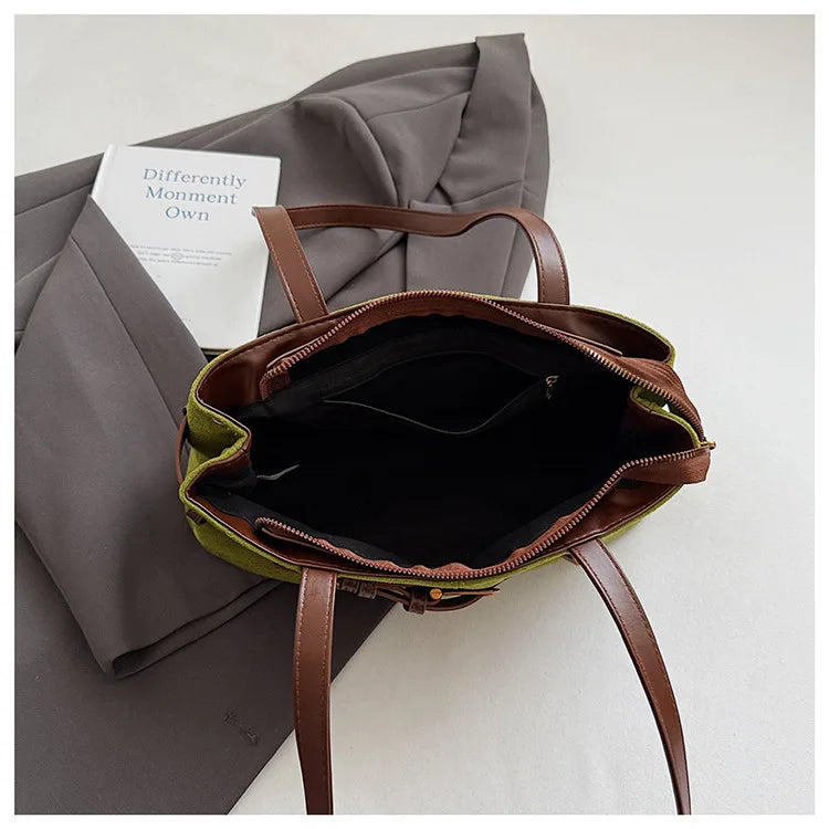 2025 New Luxury PU Leather Shoulder Bag's for Women's - Vegan Leather Crossbody Purse, Fashion Tote with Gold Hardware