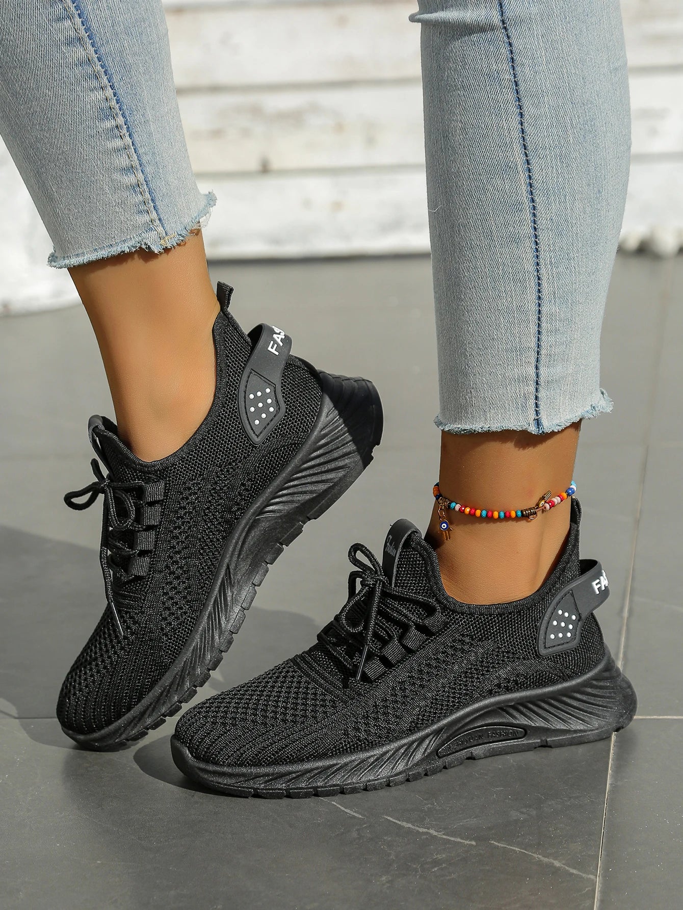 Women shoes casual sneaker fall new fashion leisure sports single shoes wholesale cross-border factory trend fly weaving