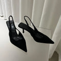 Women's Sexy Red High Heels 2024 New Women's Summer Strappy Sandals Comfortable Pointed Toe Women Sandals Fashion Stiletto Shoes