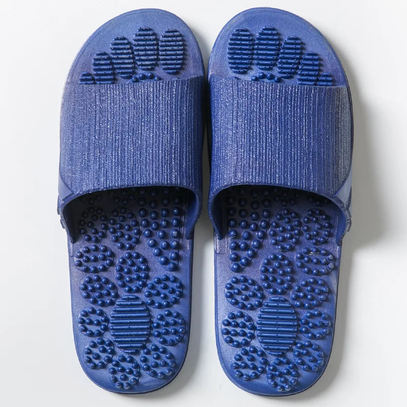 Women Men Massage Home Slippers Couple Shoes Summer Sandals House Soft Non Slip Wear Resistant Slides Indoor Bathroom Flip Flops