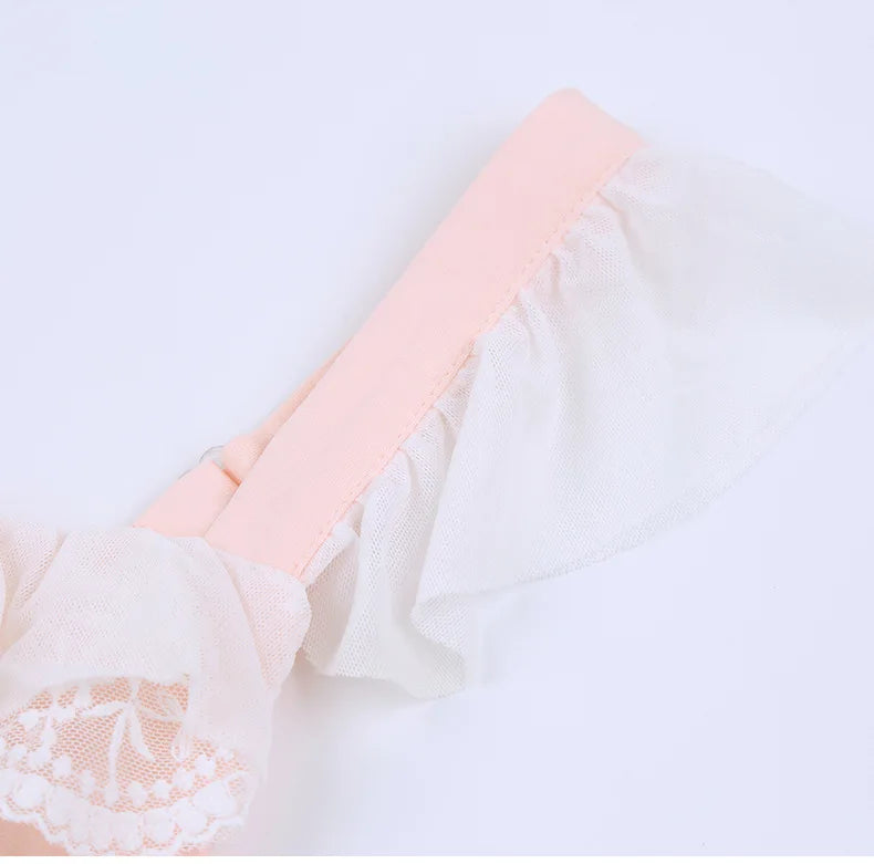 Cotton Sleepshirt Lady Sexy Chemise Sleepwear Lace Flower Patchwork Nightdress Home Dressing Gown Summer New Lingerie Nightwear