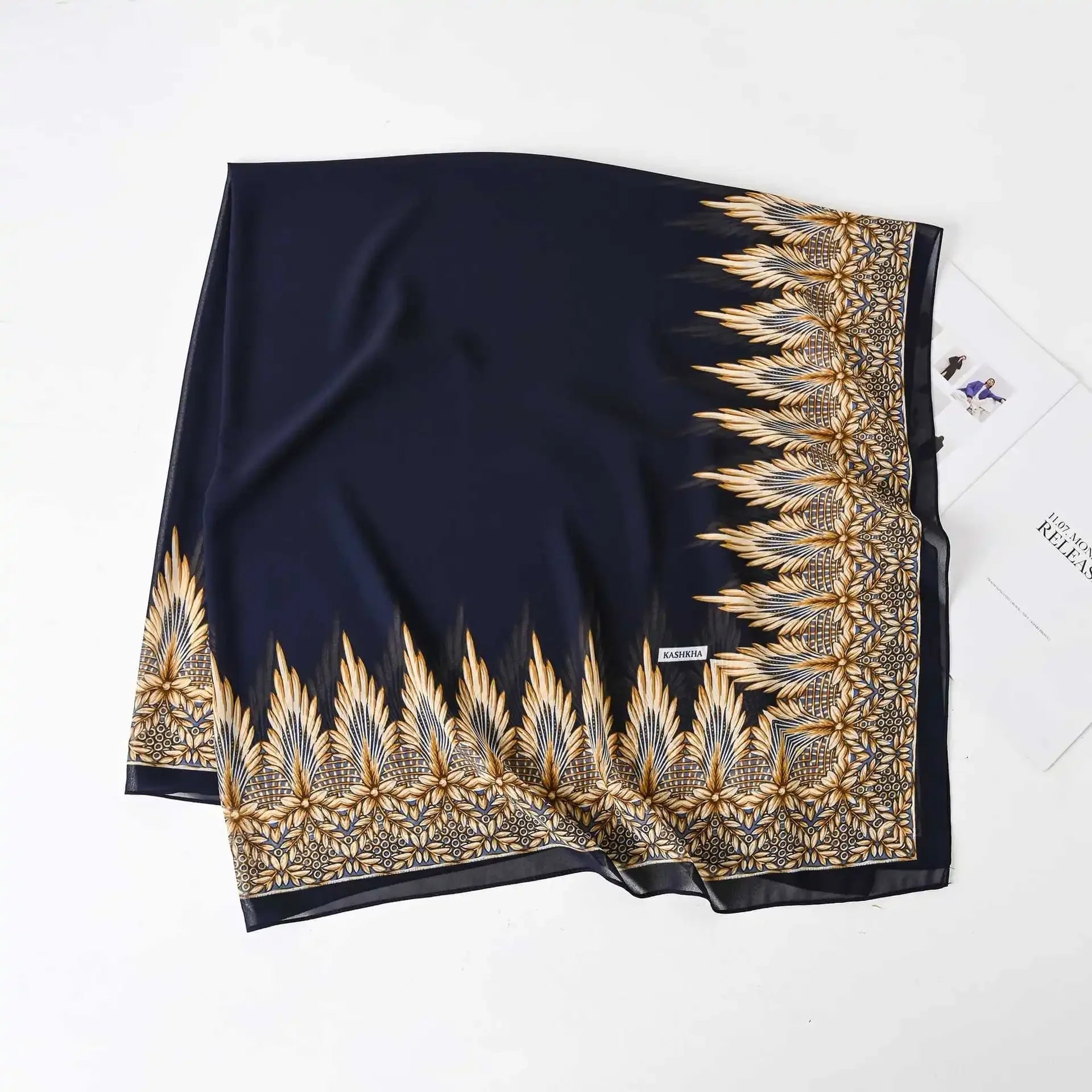 Fashion Muslim Chiffon Hijabs for Women Quadrate Shawl Long Wrap Handscarf Versatile Sunscreen Scarf