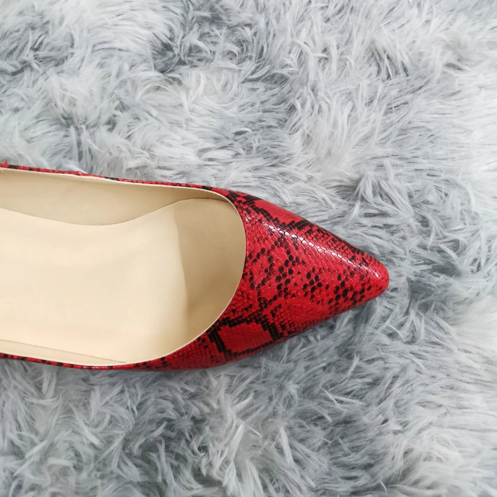 13 Style Women's Large Pumps Classic Sexy Pointed Toe 9cm mid High Heels Women Pumps Faux Black red Office Party Wedding Shoes