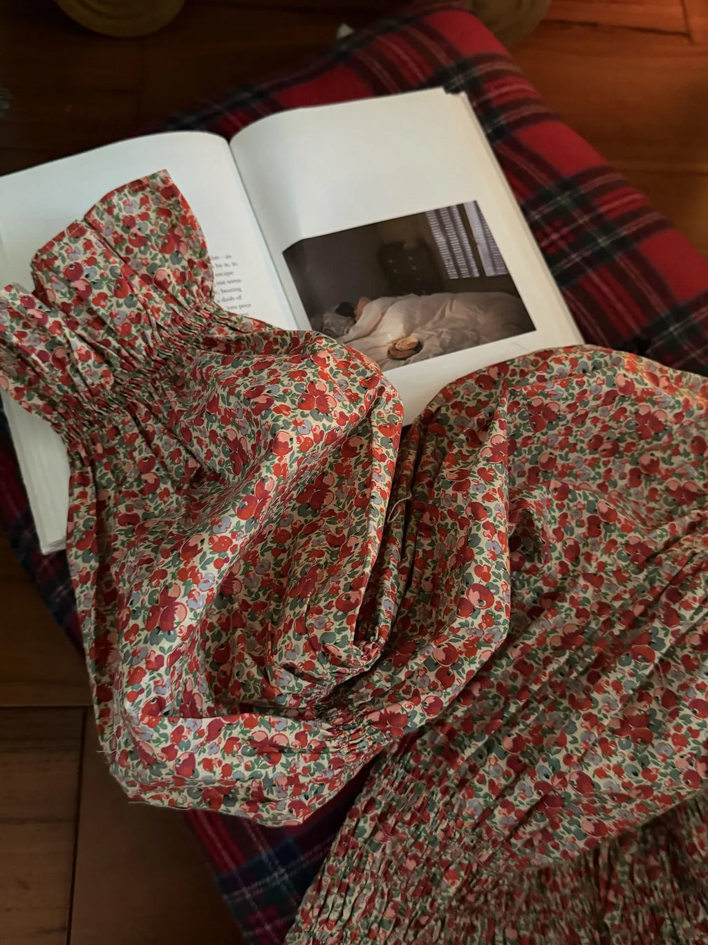 100% Pure Cotton Nightgown Women 2026 New Arrival Spring Summer Vintage Retro Floral Printing Lengthened Nightdress Loungewear