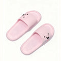 Summer Cartoon Bear Indoor Slippers for Women Lightweight Soft EVA Slides Woman Comfort Home Bathroom Non Slip Slippers