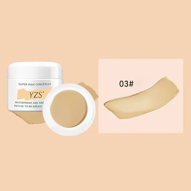Waterproof and Long-lasting High Concealer that Perfectly Covers Scars,Dark Spots and Tattoos for a Flawless Skin Look Makeup