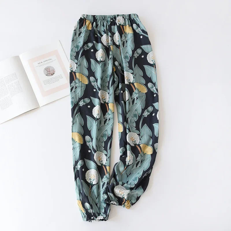 summer news pijama mujer thin section short-sleeved shorts large floral print pajamas home service ladies pajamas for women