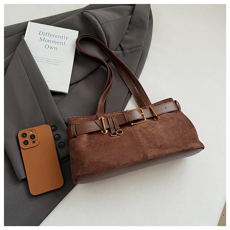 2025 New Luxury PU Leather Shoulder Bag's for Women's - Vegan Leather Crossbody Purse, Fashion Tote with Gold Hardware