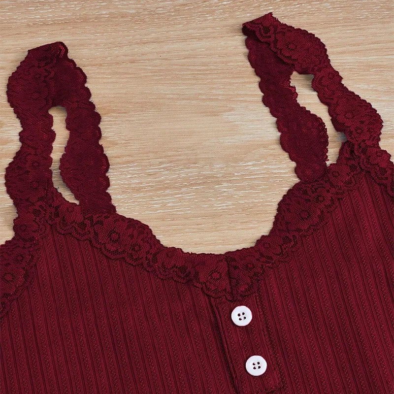 New 2025 Women's Summer 3PCS Pajama Sets Solid Vest Shorts and Pants Paired with Lace Splicing for Homewear Sexy Sleepwear Sets
