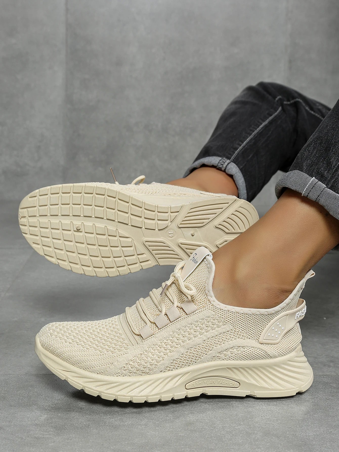 Women shoes casual sneaker fall new fashion leisure sports single shoes wholesale cross-border factory trend fly weaving