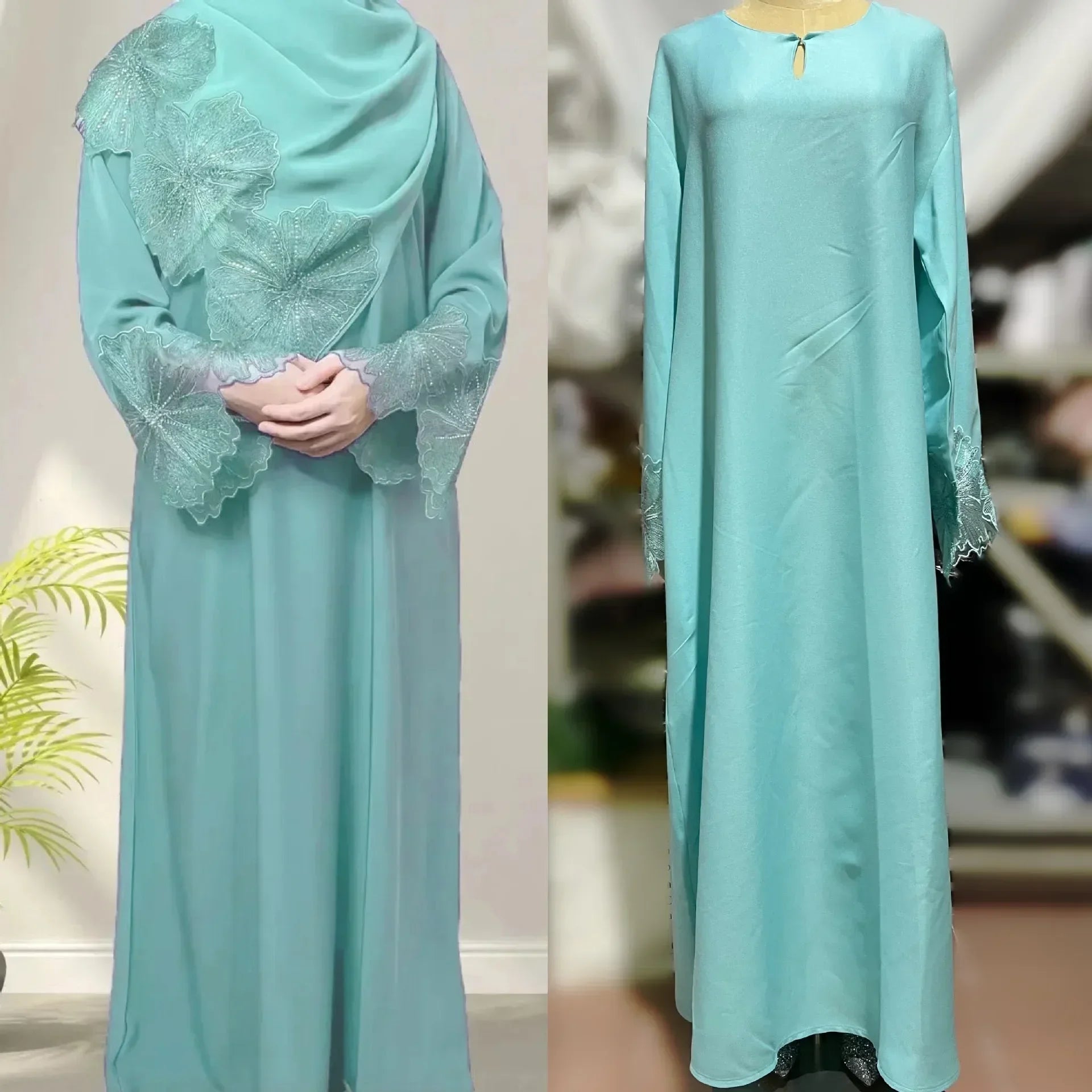 Muslim Hijab Dress Turkish Saudi Arabia African Dresses for Women Islam Clothing Caftan Robe Malay-Indonesia Kaftan Dubai Abaya