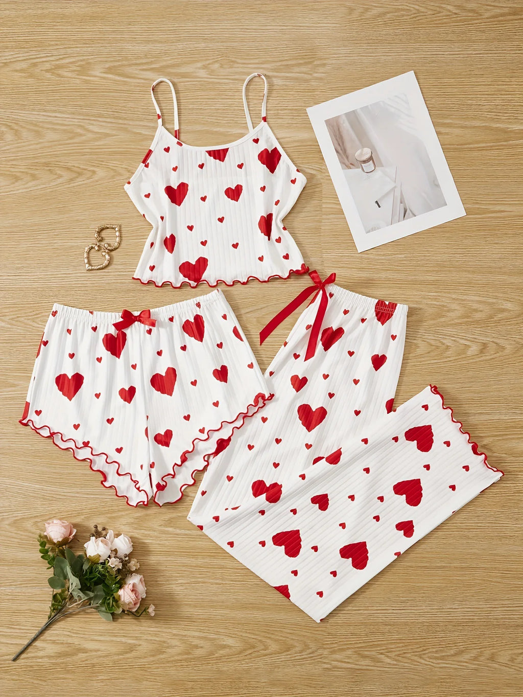 Pajama Suit for Women Woman Pyjamas Set Sexy Women Summer Nightgown Set Women's Home Suit Shorts Pajamas Sleepwear Pants Ladies