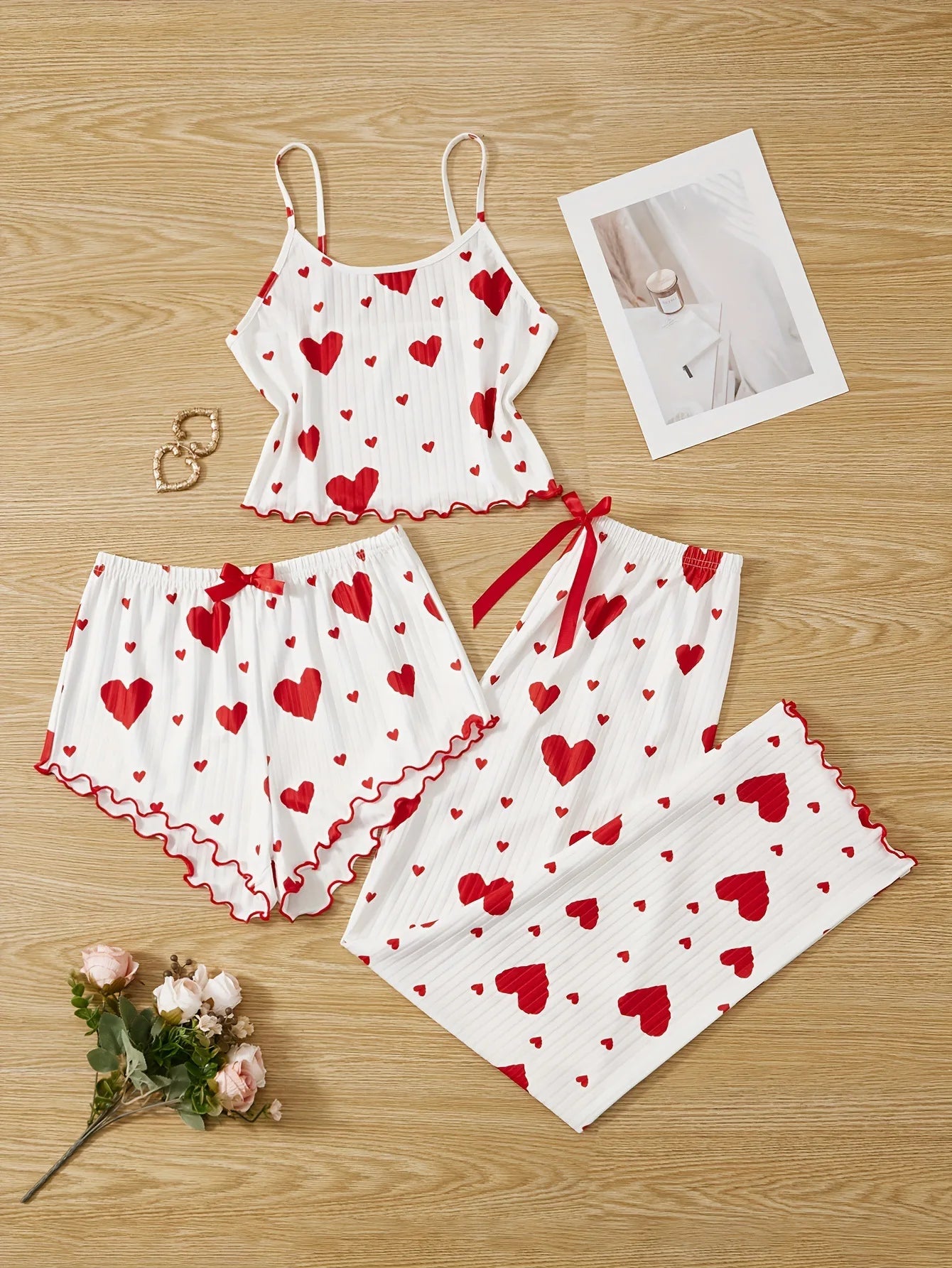 Pajama Suit for Women Woman Pyjamas Set Sexy Women Summer Nightgown Set Women's Home Suit Shorts Pajamas Sleepwear Pants Ladies
