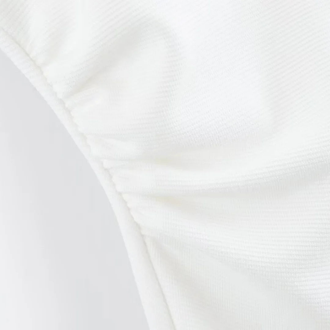 BSAY Dress for Women Fashion Summer New Fold Sleeveless V-neck Single Breasted Midi Dresses French Chic Female Evening Clothing