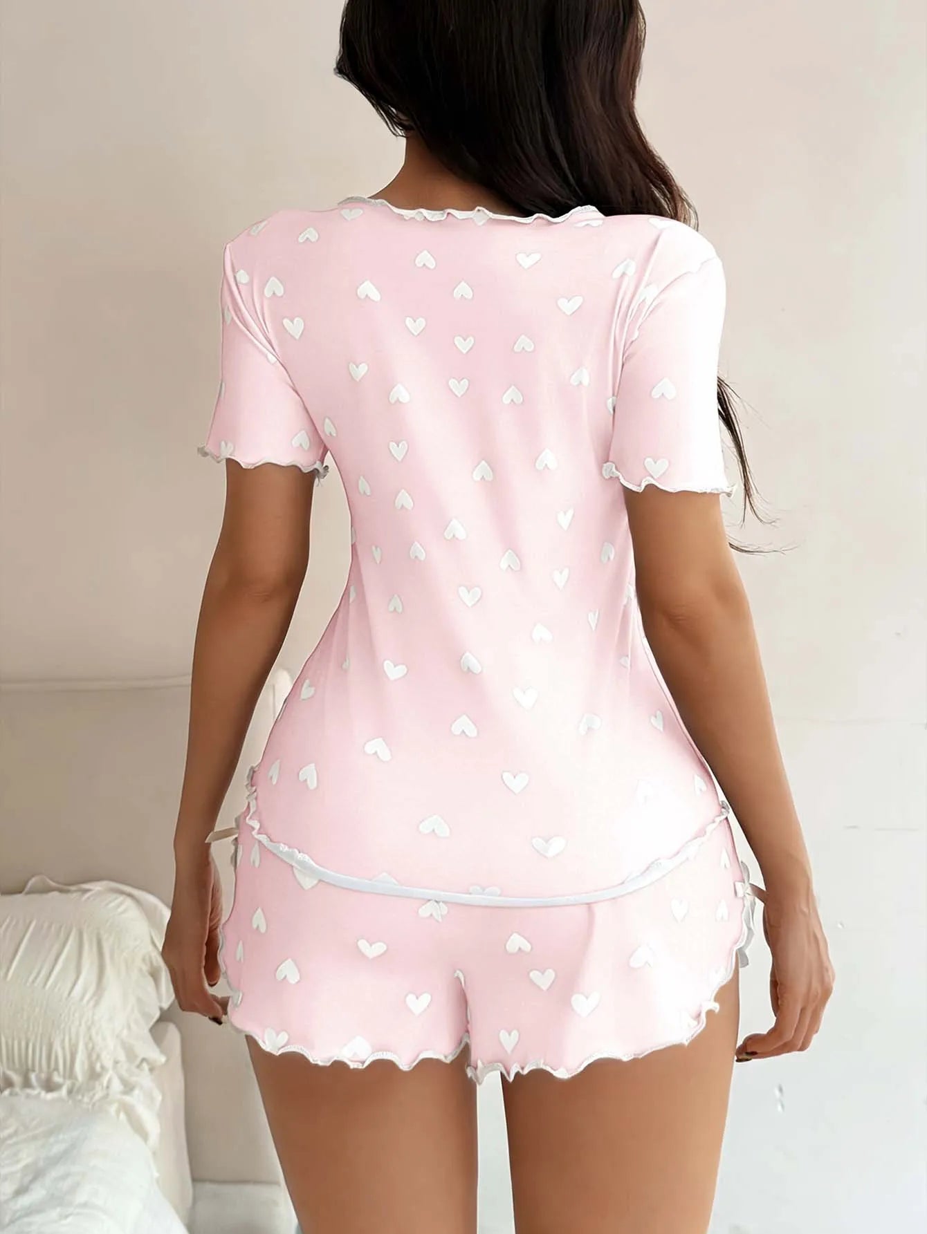 Pajama Suit for Women Woman Pyjamas Set Sexy Women Summer Nightgown Set Women's Home Suit Shorts Pajamas Sleepwear Pants Ladies