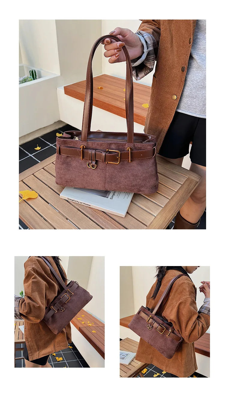 2025 New Luxury PU Leather Shoulder Bag's for Women's - Vegan Leather Crossbody Purse, Fashion Tote with Gold Hardware