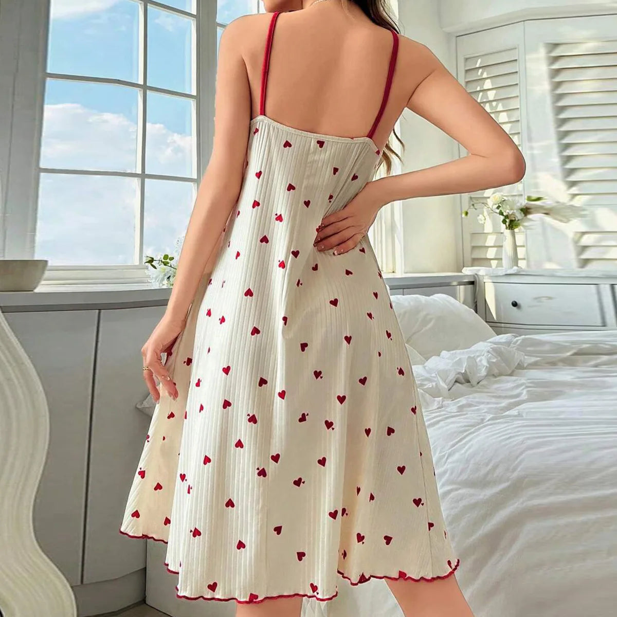 Women's Nightgown Woman Home Suit for Women Sexy Nightie Dress Chemise Pajamas Clothes Sleepwear Piece Pajama Summer Skirt Sleep