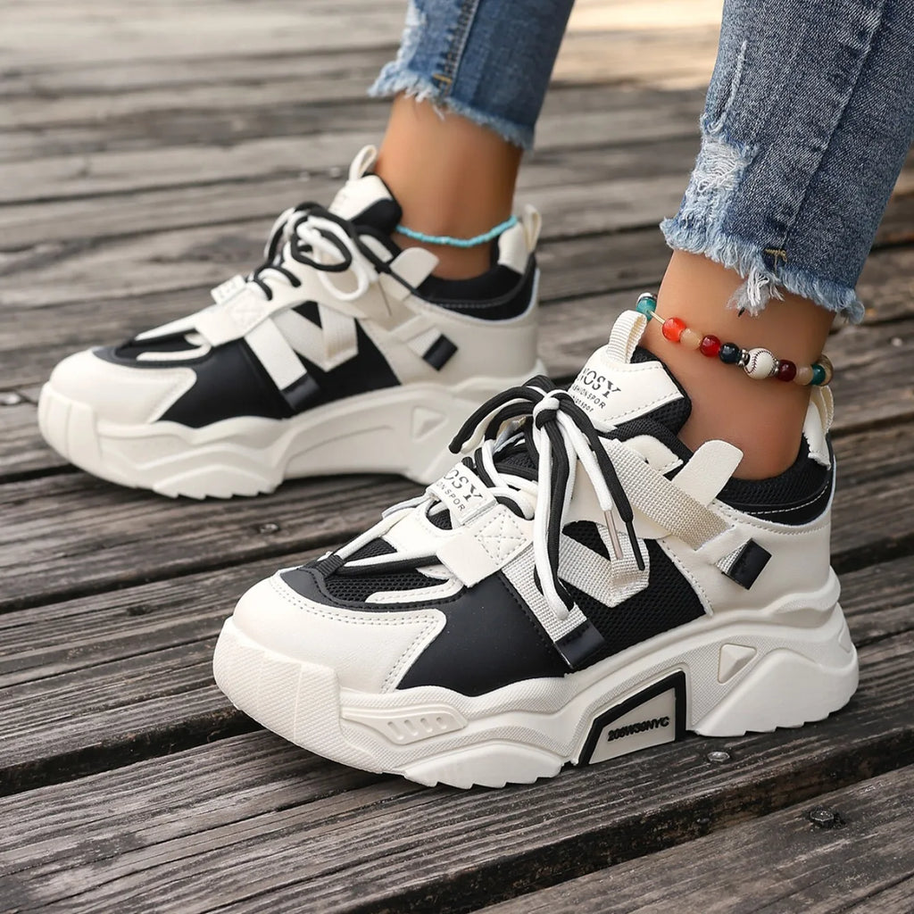 New Sneakers Women Designer Shoes Women Lightweight Mesh Breathable Versatile Outdoor Casual Vulcanize Shoes Zapatos De Mujer