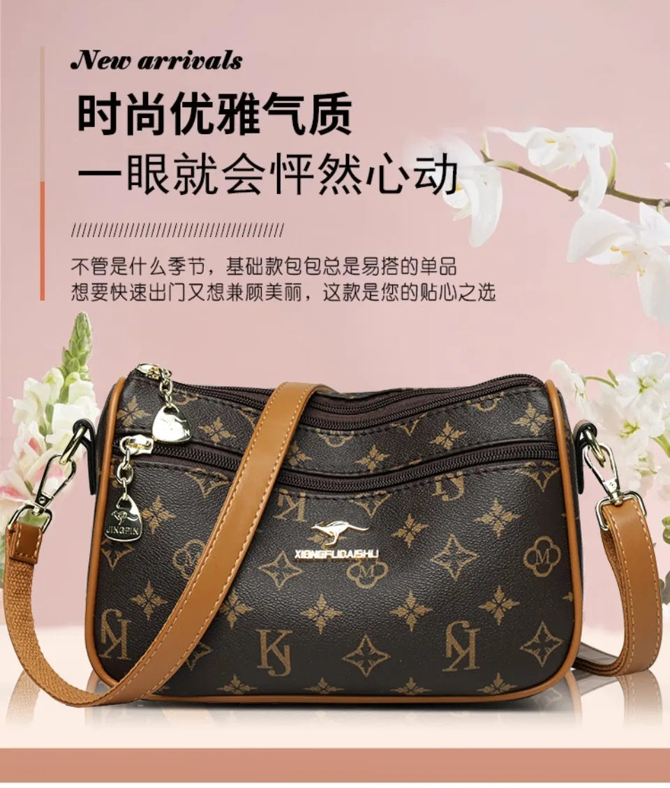 Brand Pu Leather Women Shoulder Crossbody Bags for Women 2025 Luxury Handbags Women Bags Designer Handbags High Quality Sac