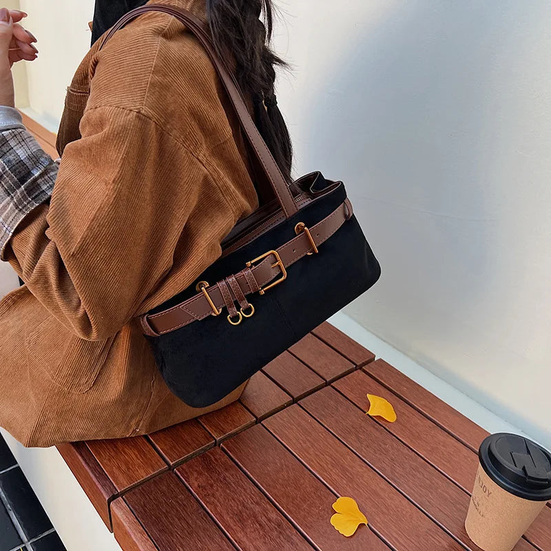 2025 New Luxury PU Leather Shoulder Bag's for Women's - Vegan Leather Crossbody Purse, Fashion Tote with Gold Hardware