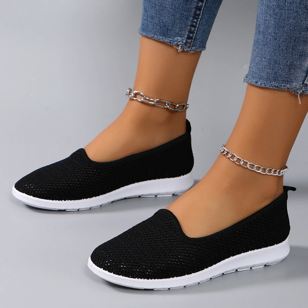 Women's summer breathable mesh flat shoes women's shoes casual sneakers shoes, clearance free shipping
