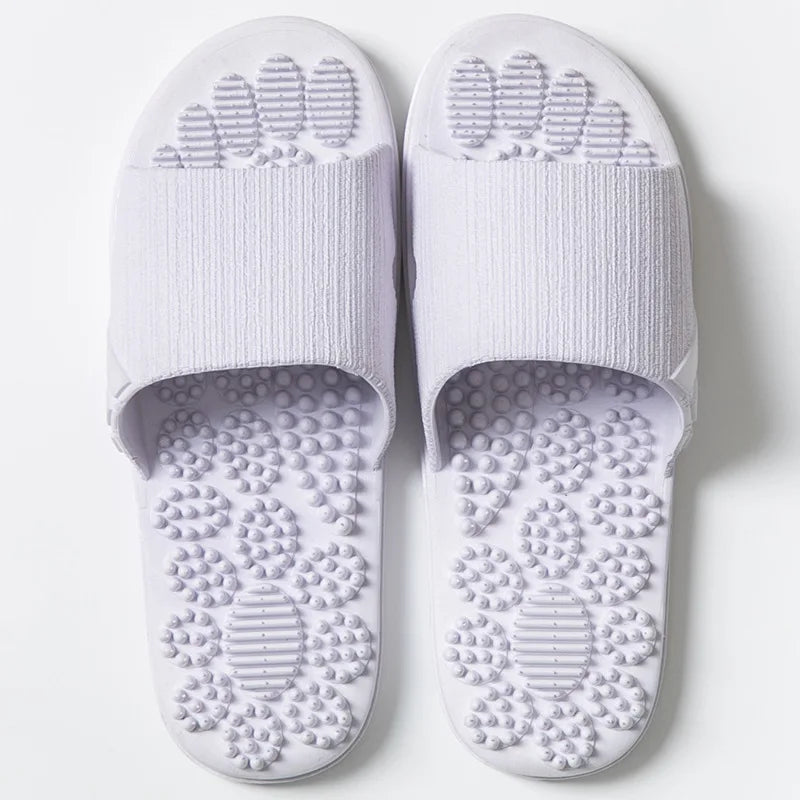 Women Men Massage Home Slippers Couple Shoes Summer Sandals House Soft Non Slip Wear Resistant Slides Indoor Bathroom Flip Flops