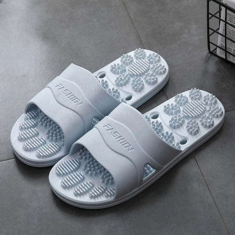 Women Men Massage Home Slippers Couple Shoes Summer Sandals House Soft Non Slip Wear Resistant Slides Indoor Bathroom Flip Flops