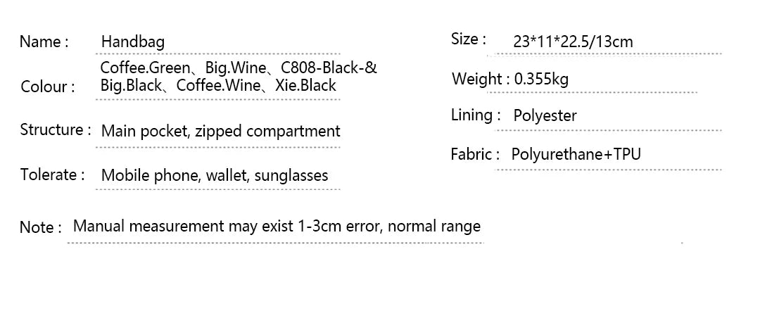 CH Brand Fashionable Women's High-end Shoulder Bag With Letter Printing Design Elegant Women's High-quality Shoulder Bag
