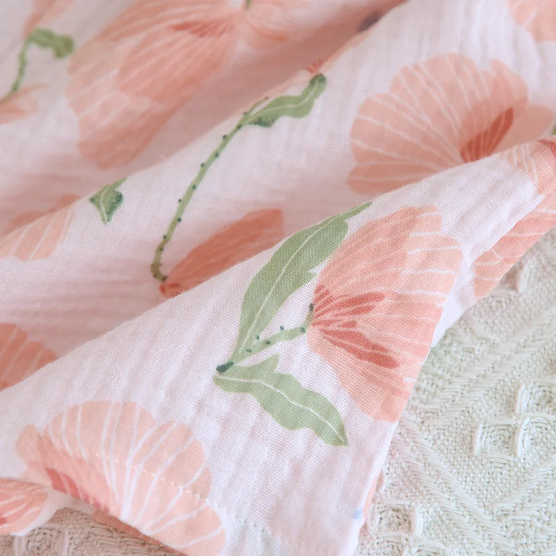 2026 New Summer Women's Pajama Set 100% Cotton Suspenders+Shorts with Chest Pads Two Piece Set of Ladies Flower Home Furnishings