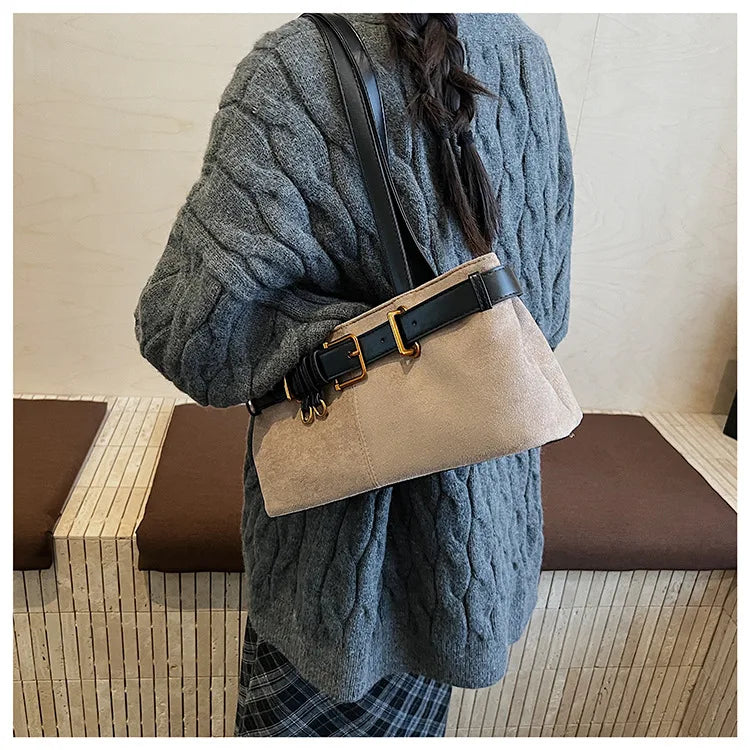 2025 New Luxury PU Leather Shoulder Bag's for Women's - Vegan Leather Crossbody Purse, Fashion Tote with Gold Hardware