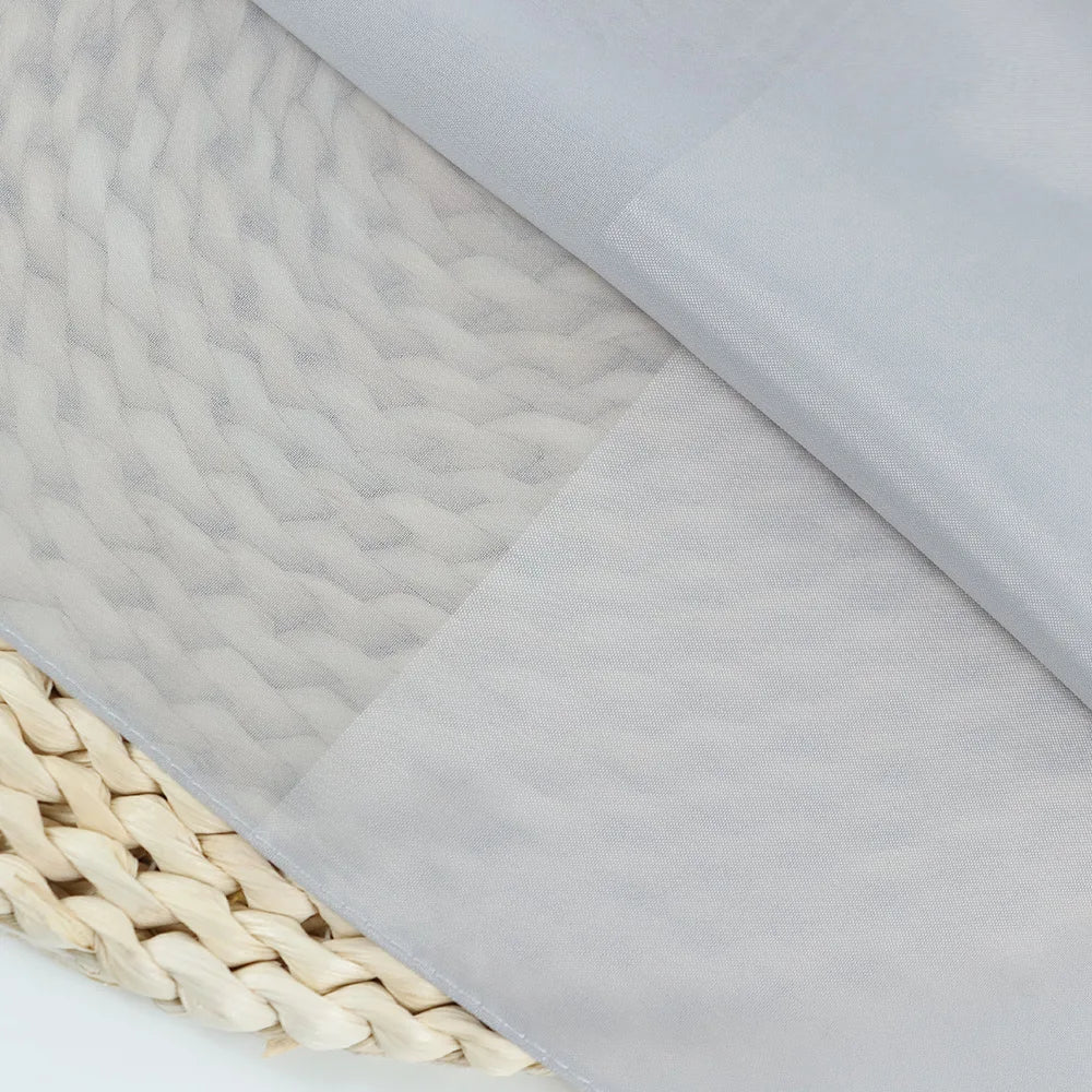 70x180cm Lightweight Chiffon Scarf with Border - Breathable Long Shawl, Women's Wrap, Dust & Sun Protection
