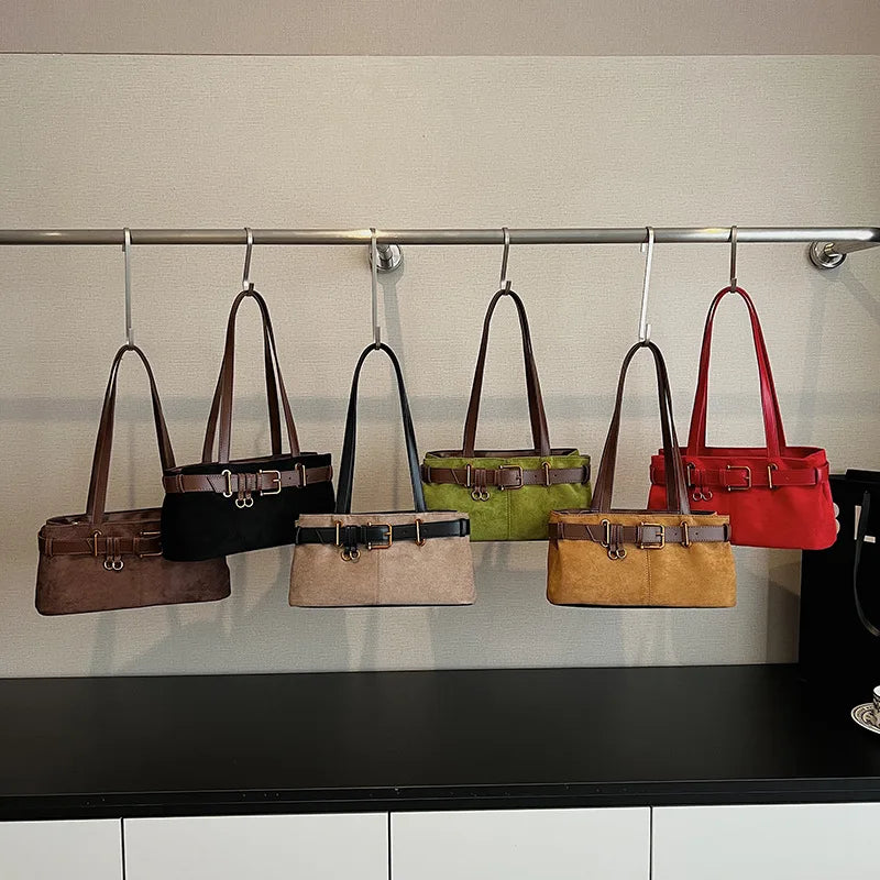 2025 New Luxury PU Leather Shoulder Bag's for Women's - Vegan Leather Crossbody Purse, Fashion Tote with Gold Hardware