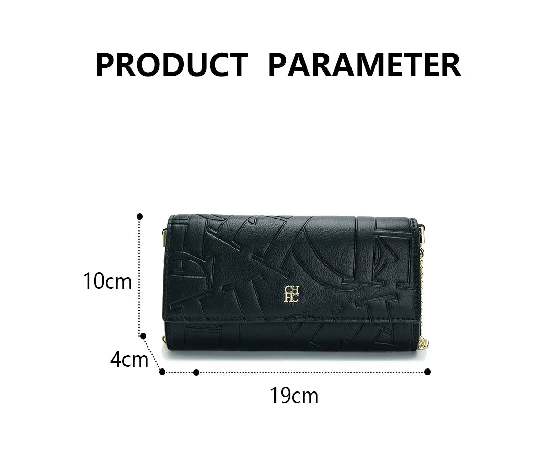 CH Brand Fashionable Women's High-end Shoulder Bag With Letter Printing Design Elegant Women's High-quality Shoulder Bag