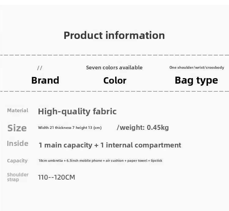 New Simple Fashionable Women's Shoulder Bag Square Box Handbag and Handbag Box-shaped Solid Color Shoulder Bag