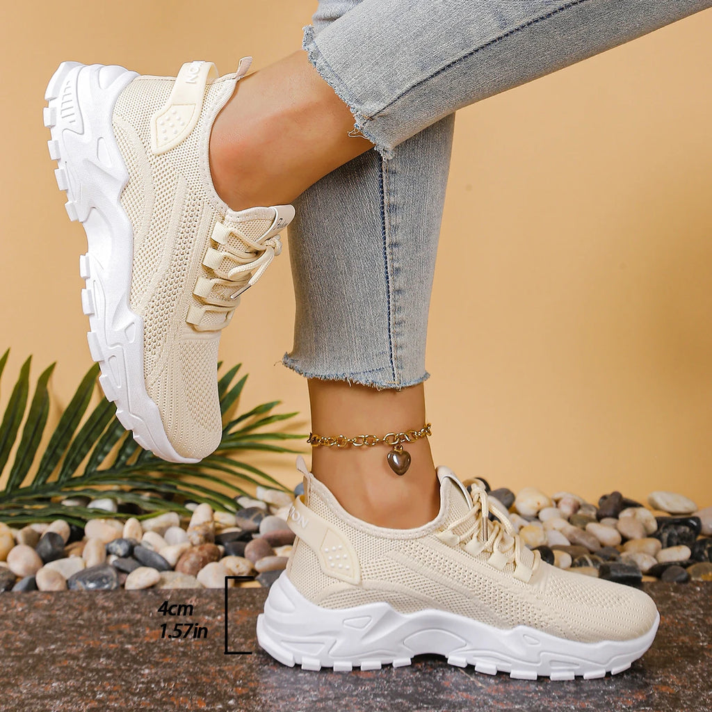 Women's sports shoes 2025: Breathable single mesh Dad shoes, Women's casual and Versatile sports shoes with free shipping