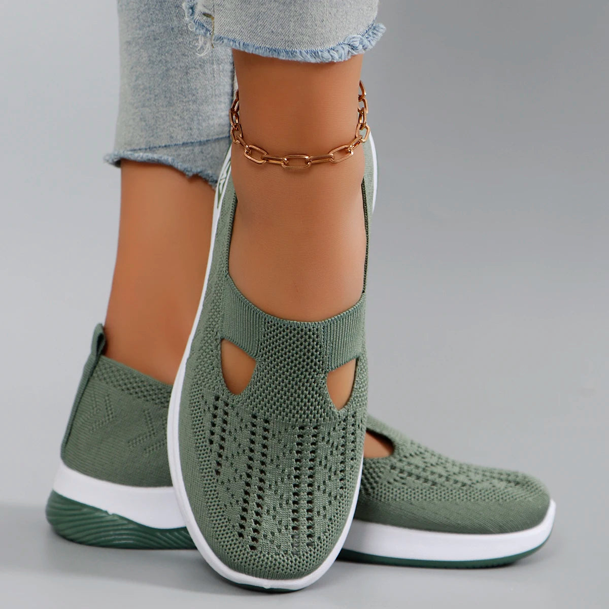 Women's summer breathable mesh flat shoes women's shoes casual sneakers shoes, clearance free shipping