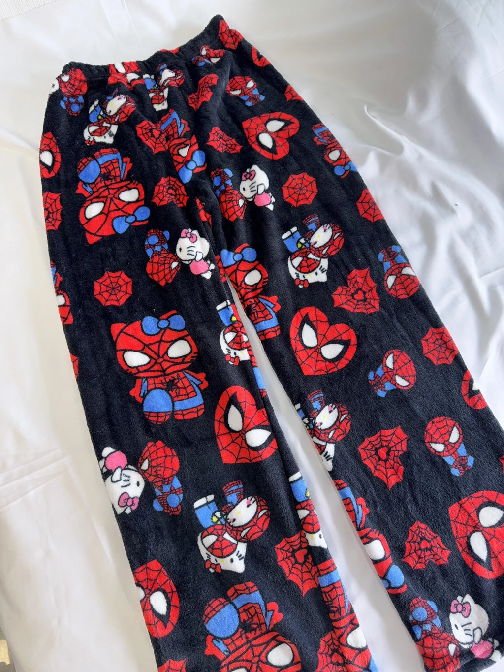 2025 New Y2K Sleeping Pants Anime Pajama Pants Flannel Soft Casual Pants Cartoon Home Trousers Couple Gift