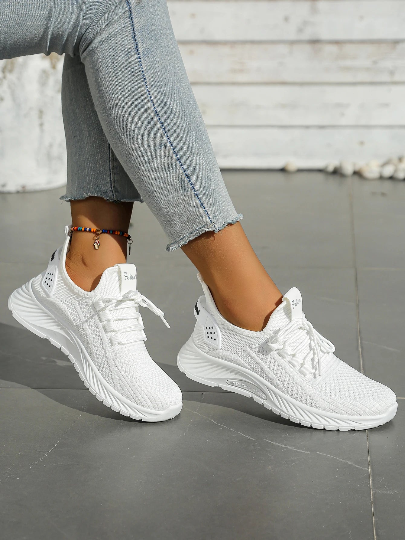 Women shoes casual sneaker fall new fashion leisure sports single shoes wholesale cross-border factory trend fly weaving