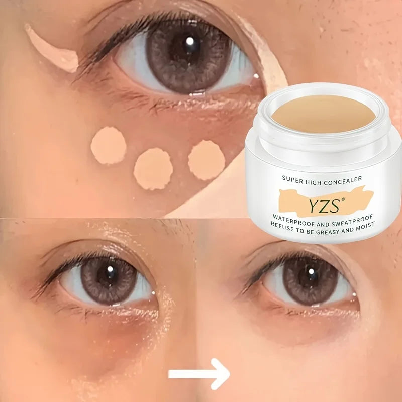 Waterproof and Long-lasting High Concealer that Perfectly Covers Scars,Dark Spots and Tattoos for a Flawless Skin Look Makeup