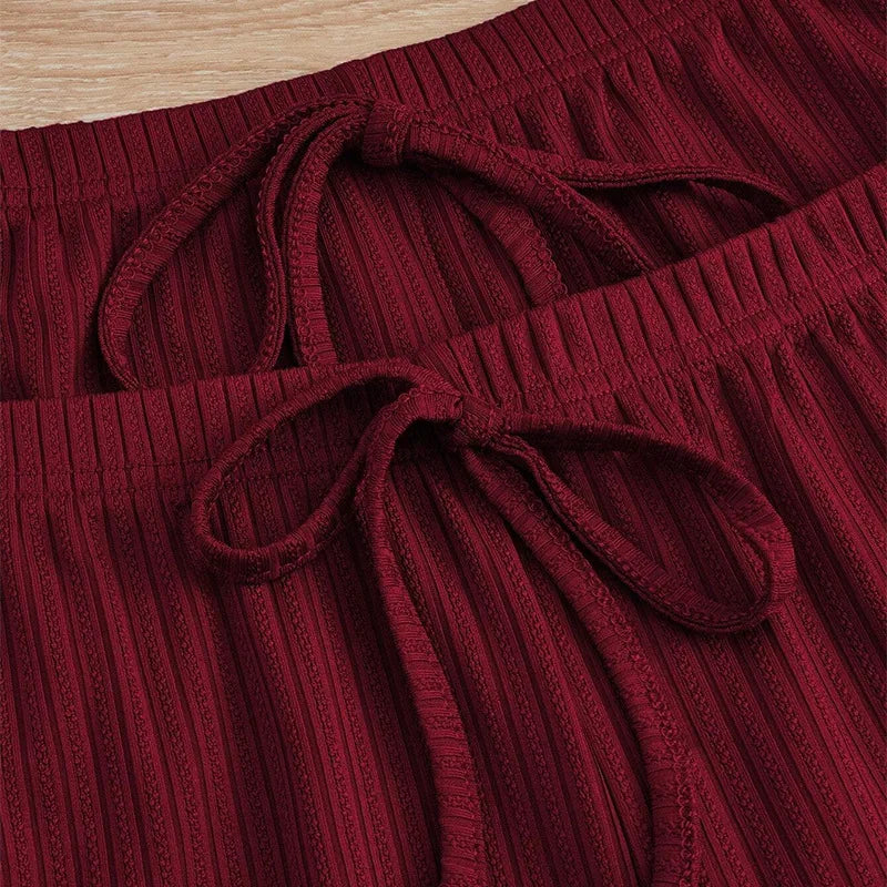 New 2025 Women's Summer 3PCS Pajama Sets Solid Vest Shorts and Pants Paired with Lace Splicing for Homewear Sexy Sleepwear Sets