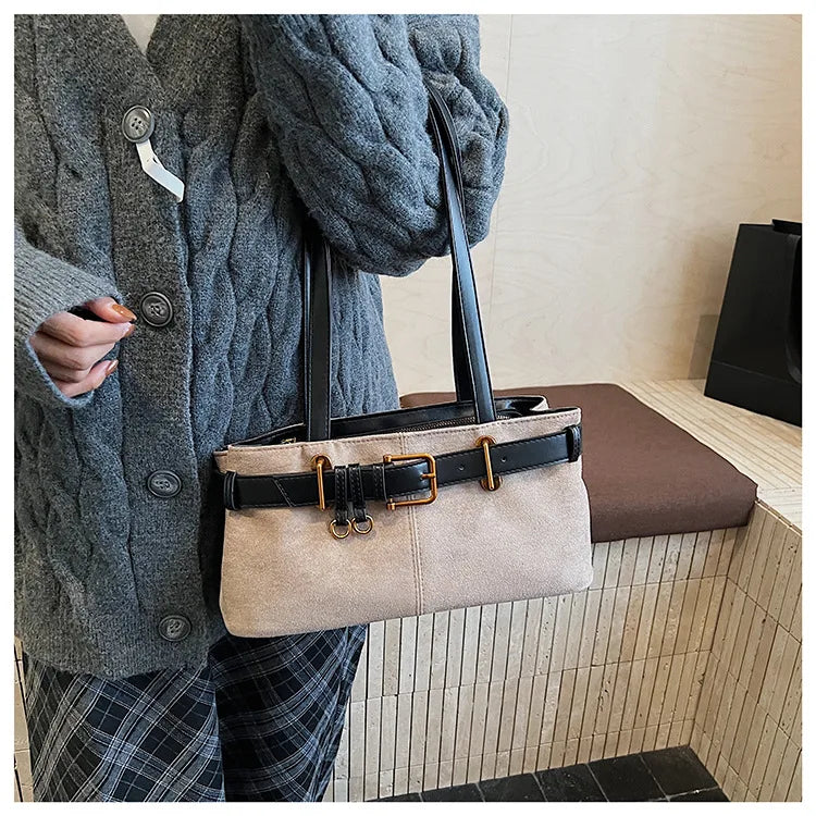 2025 New Luxury PU Leather Shoulder Bag's for Women's - Vegan Leather Crossbody Purse, Fashion Tote with Gold Hardware