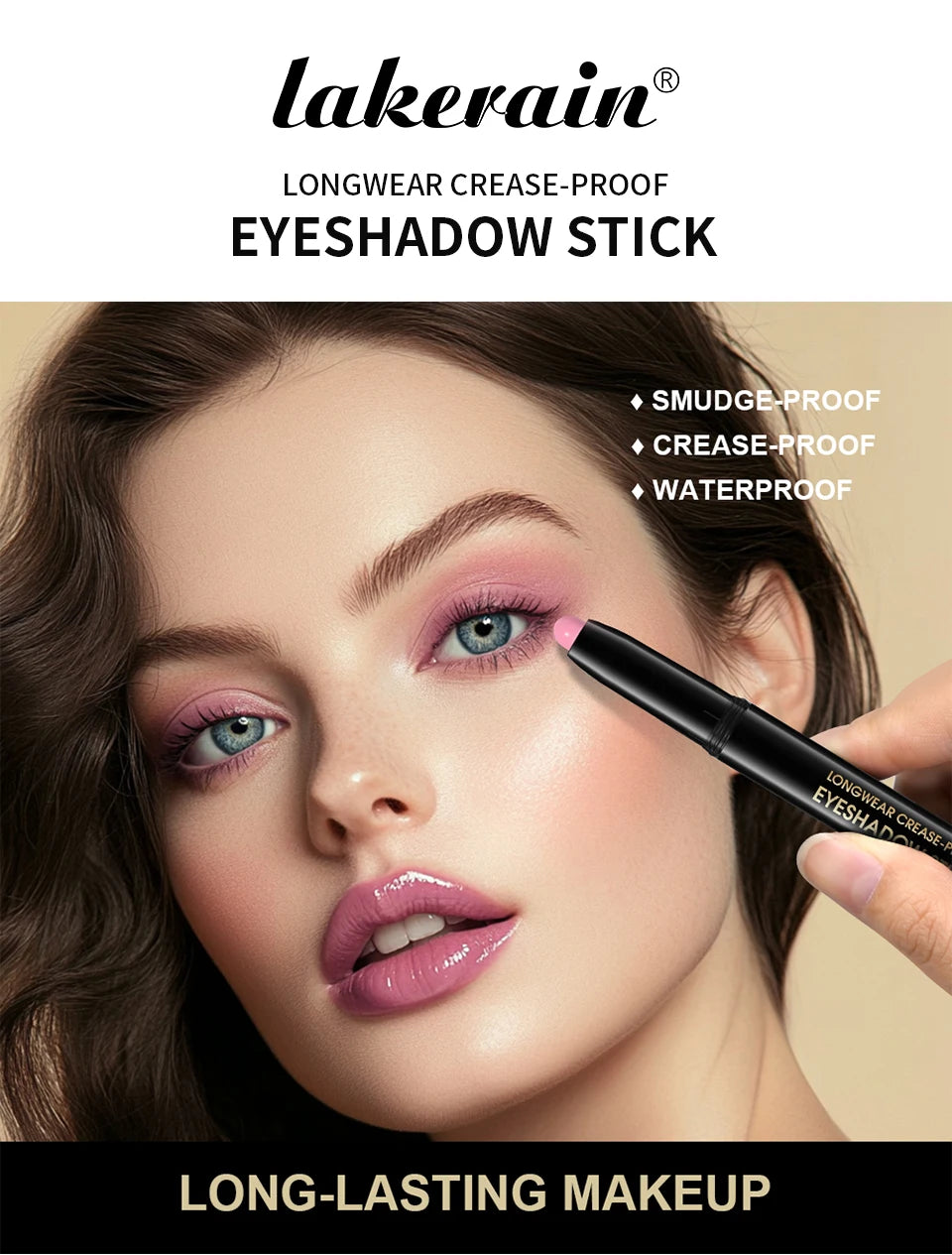 12 Colors Eyeshadow Pencil Stick Shimmer And Matte Waterproof Metallic Glitter Eye Shadow Highlighter Pencil Eyeshadow Cosmetics