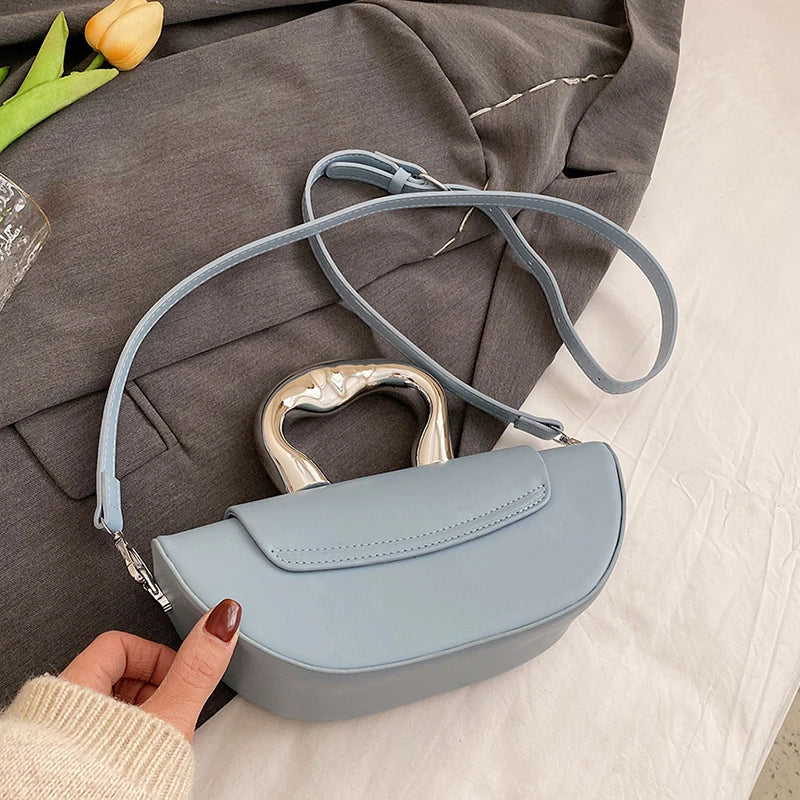 Sewing Thread Solid Soft Shoulder Bags Fashion 2024 High Quality Bags for Women Hasp Interior Compartment Pu Women's Handbags