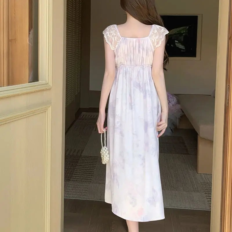 Women's Clothing Sexy Women Night Wear Female Sleepwear Woman Nightgowns Women's Nightgown Seductive Sexy Sleeping Sweaters Home