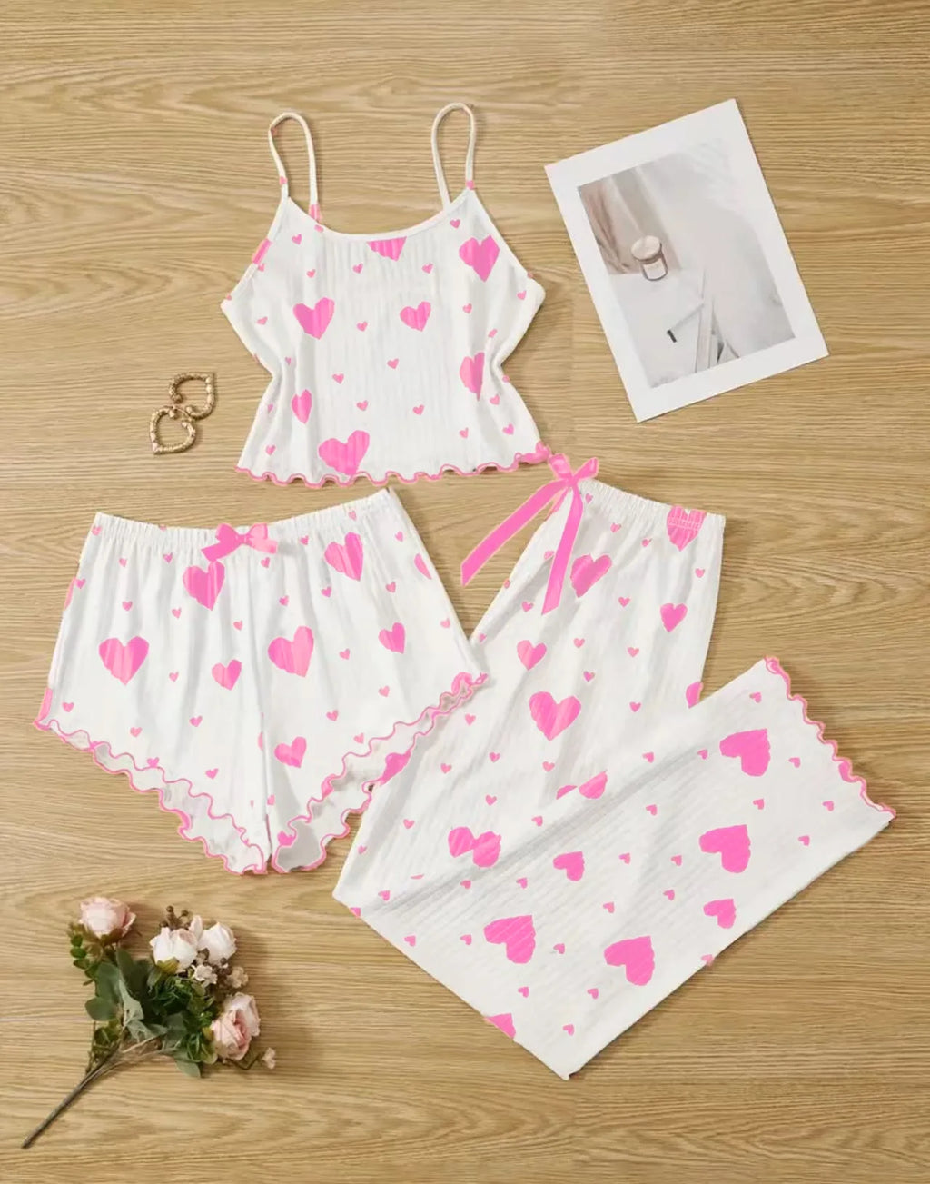 Pajama Suit for Women Woman Pyjamas Set Sexy Women Summer Nightgown Set Women's Home Suit Shorts Pajamas Sleepwear Pants Ladies
