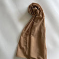 70x180cm Lightweight Chiffon Scarf with Border - Breathable Long Shawl, Women's Wrap, Dust & Sun Protection