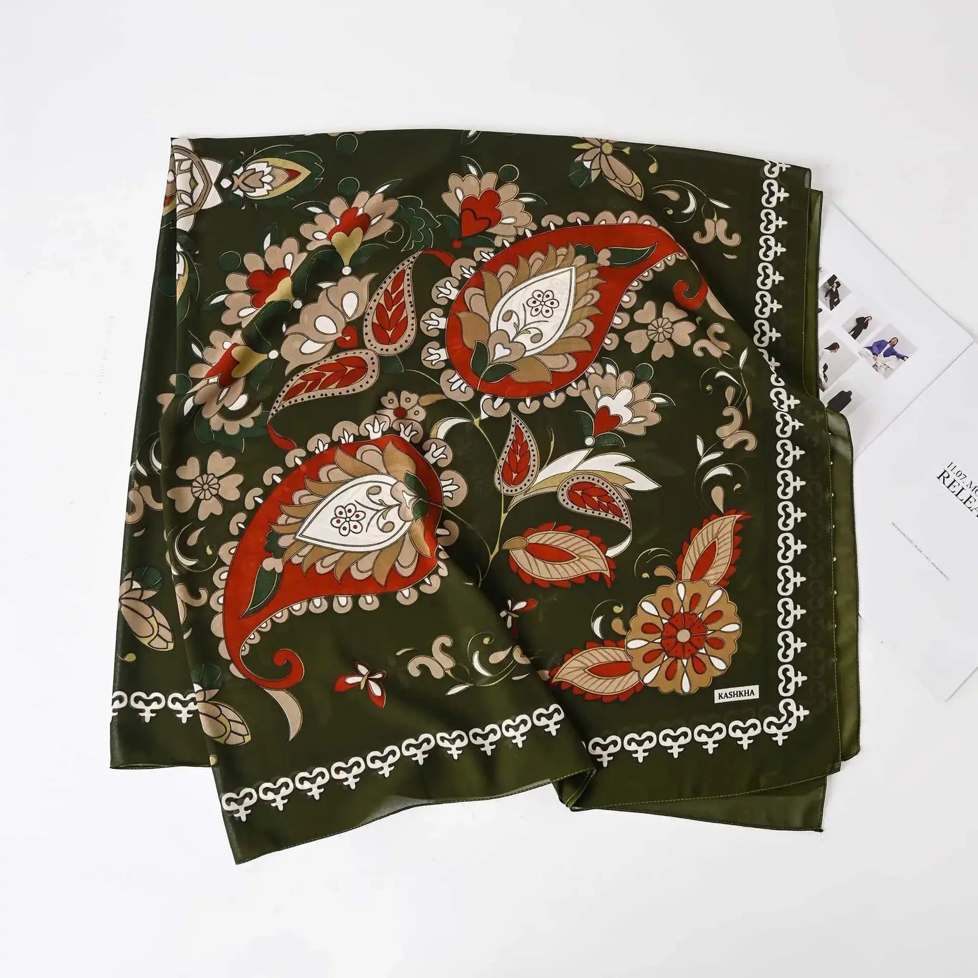 Fashion Muslim Chiffon Hijabs for Women Quadrate Shawl Long Wrap Handscarf Versatile Sunscreen Scarf