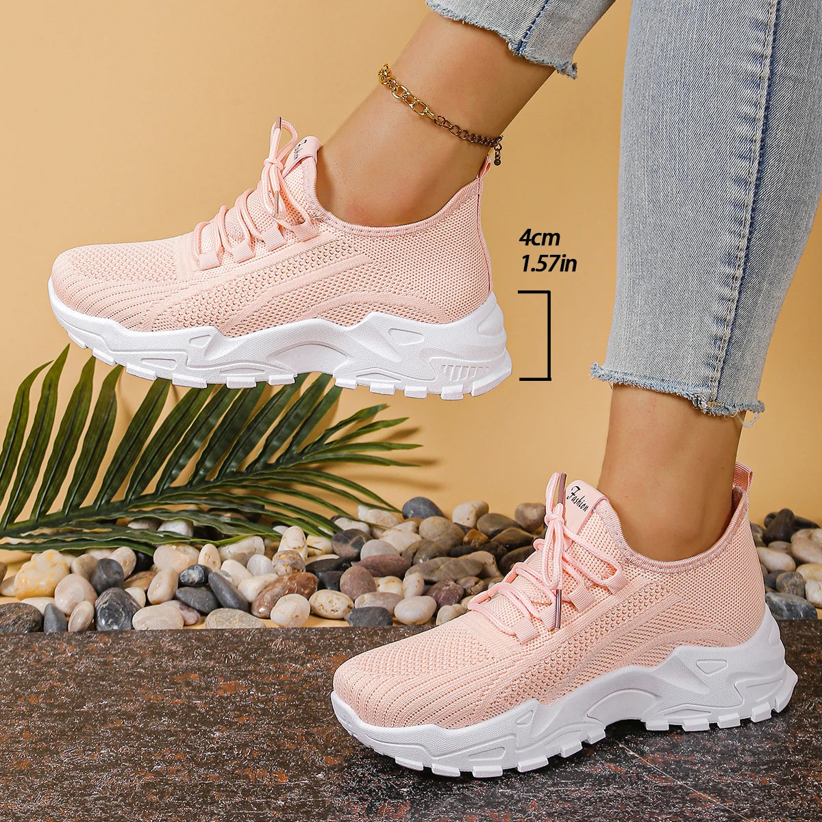 Women's sports shoes 2025: Breathable single mesh Dad shoes, Women's casual and Versatile sports shoes with free shipping