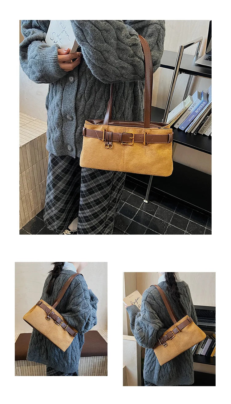 2025 New Luxury PU Leather Shoulder Bag's for Women's - Vegan Leather Crossbody Purse, Fashion Tote with Gold Hardware